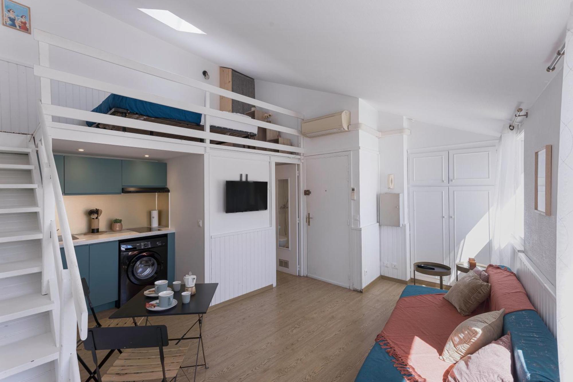 Studio Andre - Palais & Plage, Clim Канни Екстер'єр фото